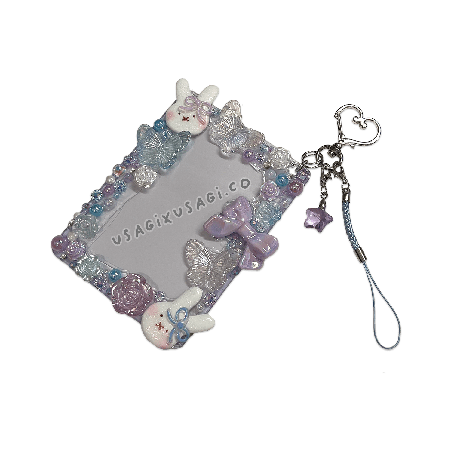 BUNNY GARDEN { BLUE + PURPLE } DECODEN TOPLOADER - Usagi x Usagi, LLC - Accessories