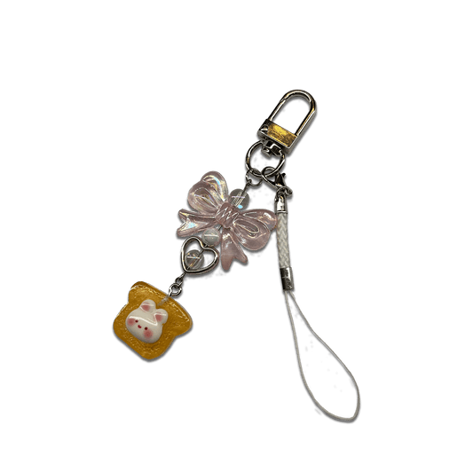 BUNNY TOAST SPECIALTY KEYCHAIN - Usagi x Usagi, LLC - Keychains