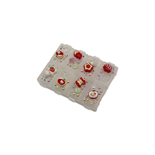 APPLE BABY TRINKET BOX - 8 POCKETS