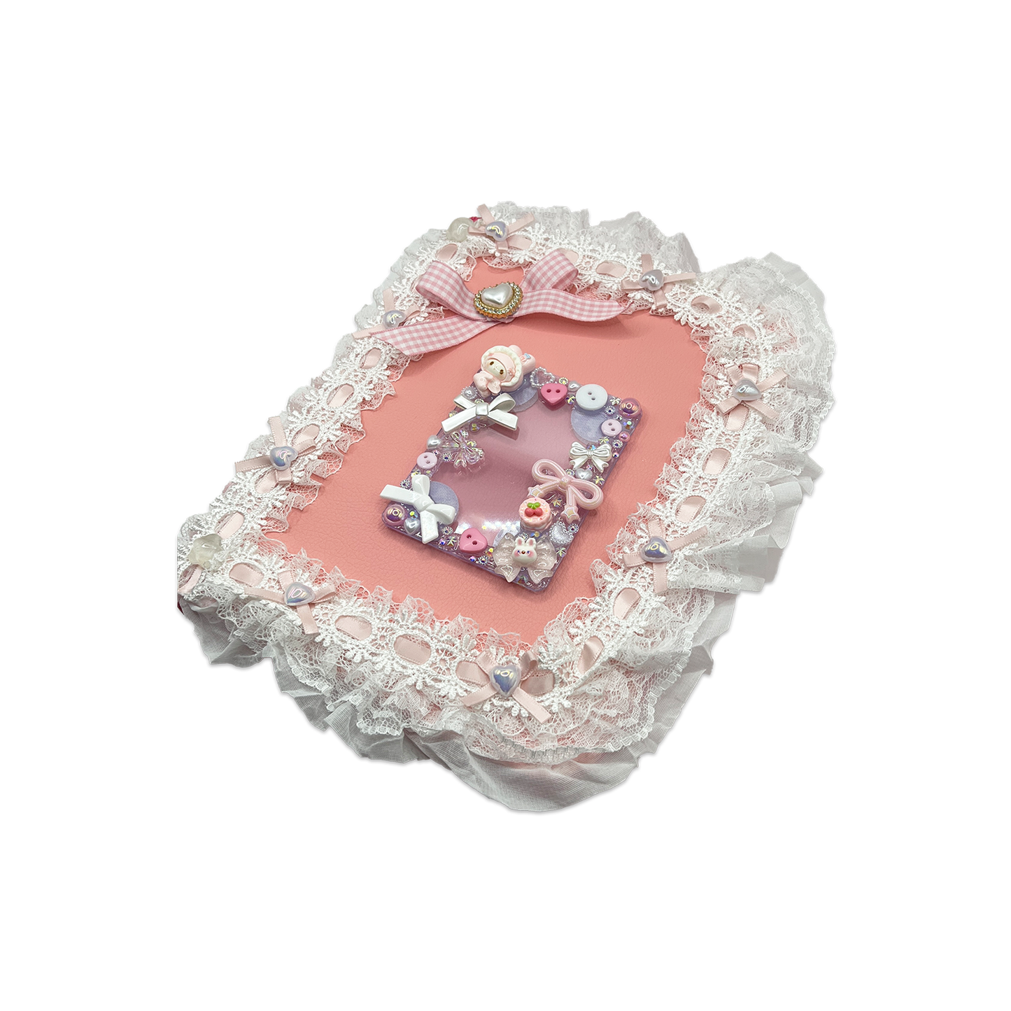 PINK BUNNYCORE DECODEN { MINI } TRADING CARD BINDER