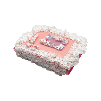 PINK BUNNYCORE DECODEN { MINI } TRADING CARD BINDER