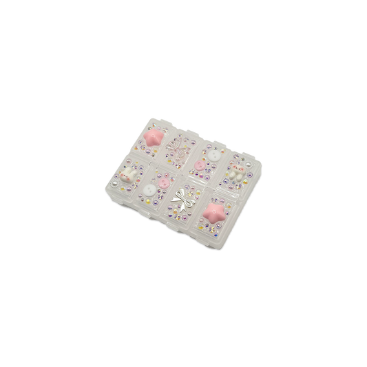 BUNNY LOVE TRINKET BOX - 8 POCKETS