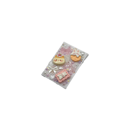 BUNNY BISCUIT GANG { MINI } DECODEN POCKET MIRROR