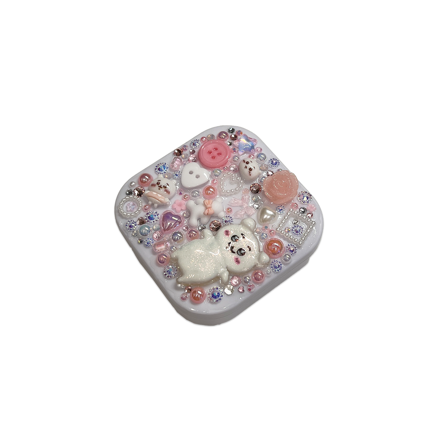 PINK CHII BABY DECODEN SQUARE COMPACT MIRROR