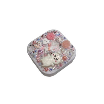 PINK CHII BABY DECODEN SQUARE COMPACT MIRROR