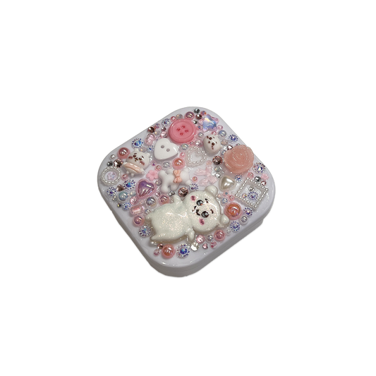 PINK CHII BABY DECODEN SQUARE COMPACT MIRROR