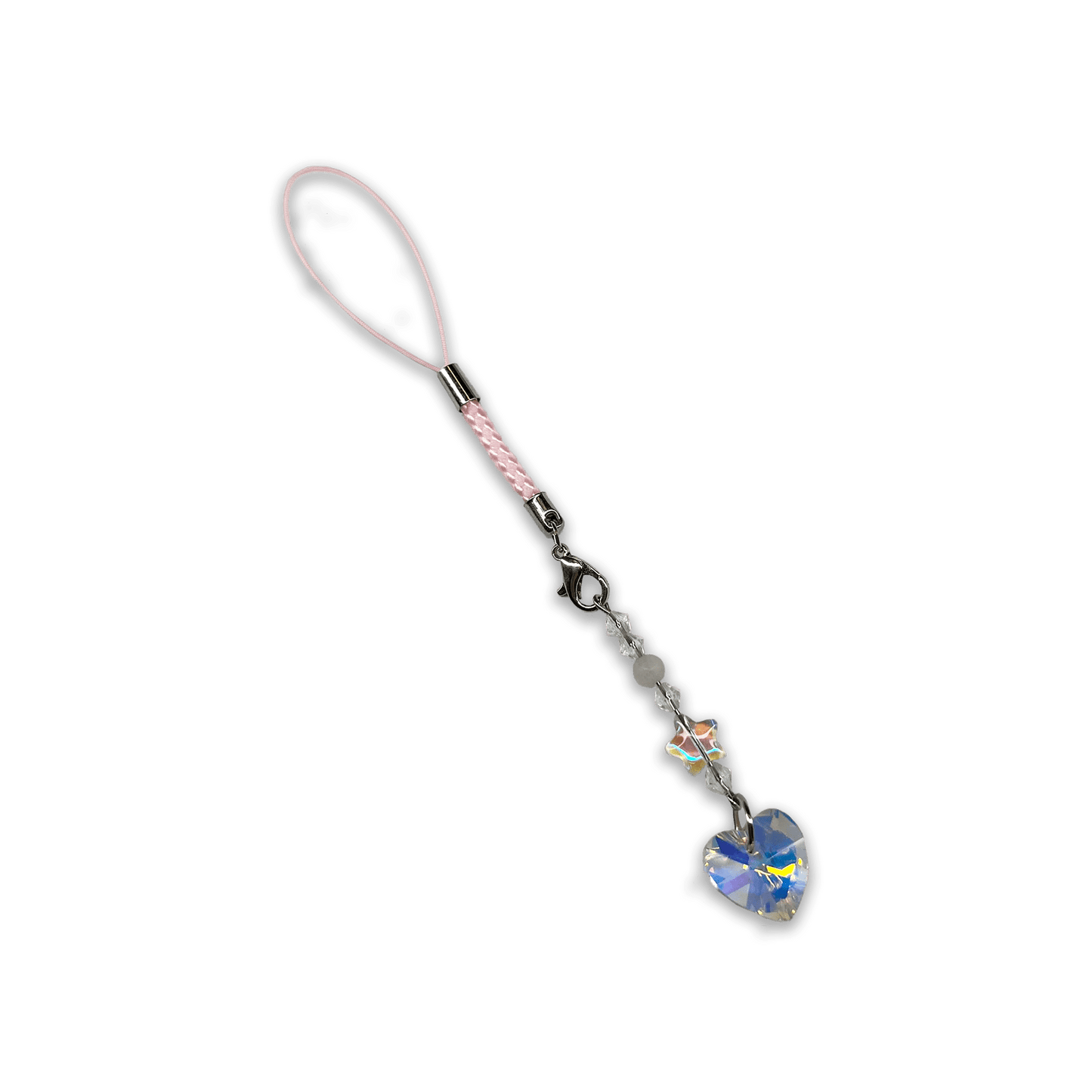 CRYSTAL HEART SPECIALTY PHONE CHARM - Usagi x Usagi, LLC - Keychains
