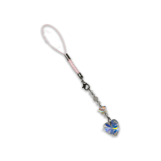 CRYSTAL HEART SPECIALTY PHONE CHARM - Usagi x Usagi, LLC - Keychains