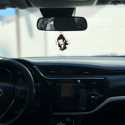 CURSED CULT KING CAR AIR FRESHENER - BLACK ICE - Usagi x Usagi, LLC - Air Freshener