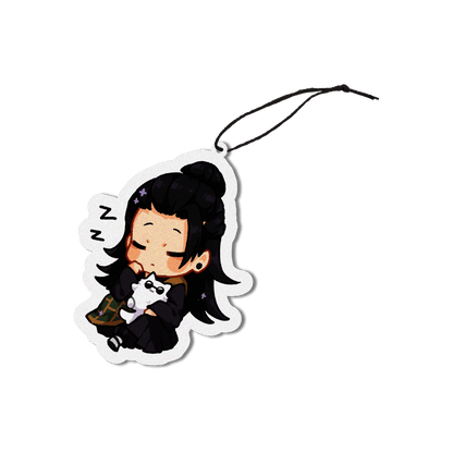 CURSED CULT KING CAR AIR FRESHENER - BLACK ICE - Usagi x Usagi, LLC - Air Freshener