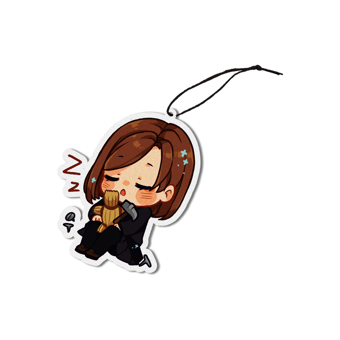 CURSED DOLL QUEEN CAR AIR FRESHENER - LAVENDER - Usagi x Usagi, LLC - Air Freshener