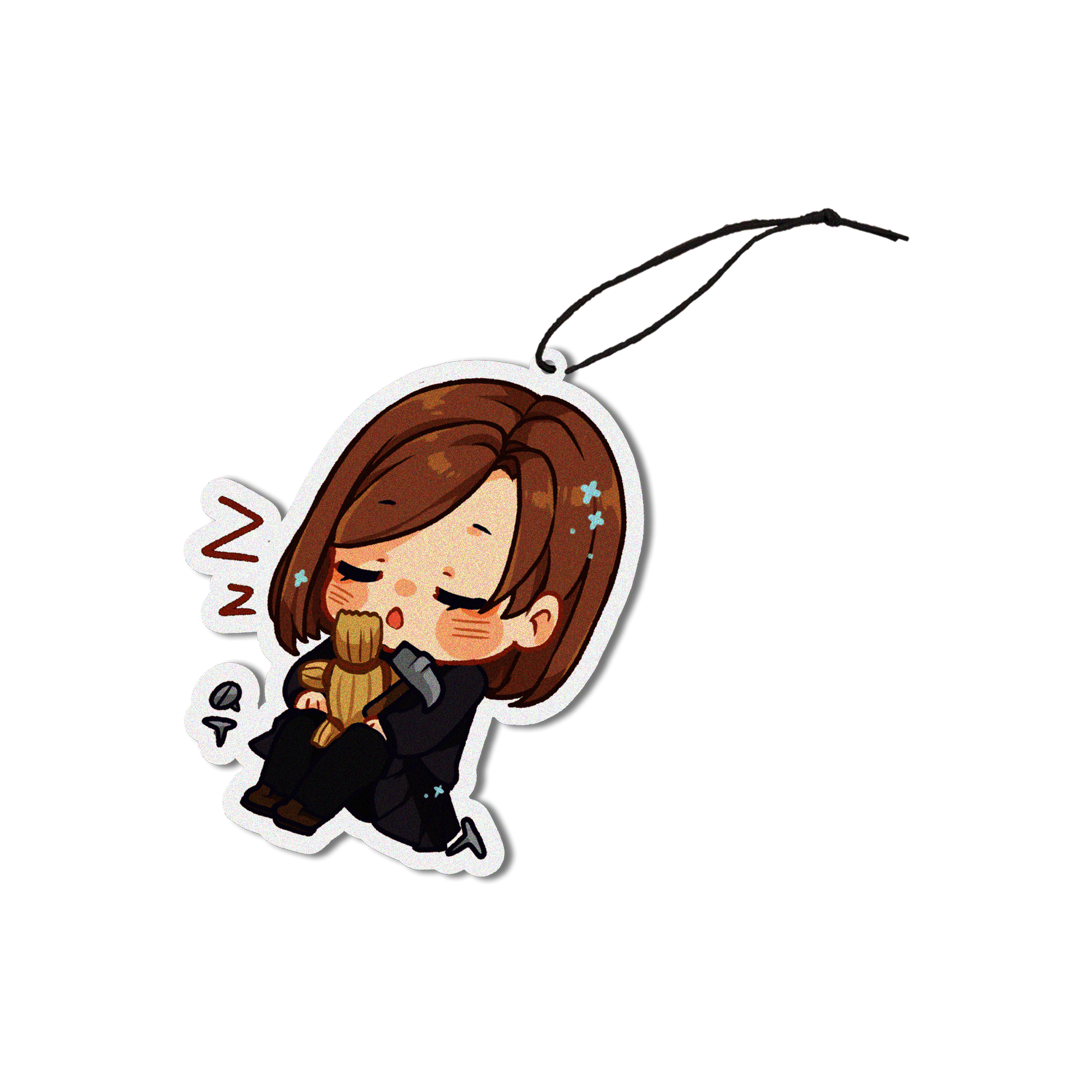 CURSED DOLL QUEEN CAR AIR FRESHENER - LAVENDER - Usagi x Usagi, LLC - Air Freshener