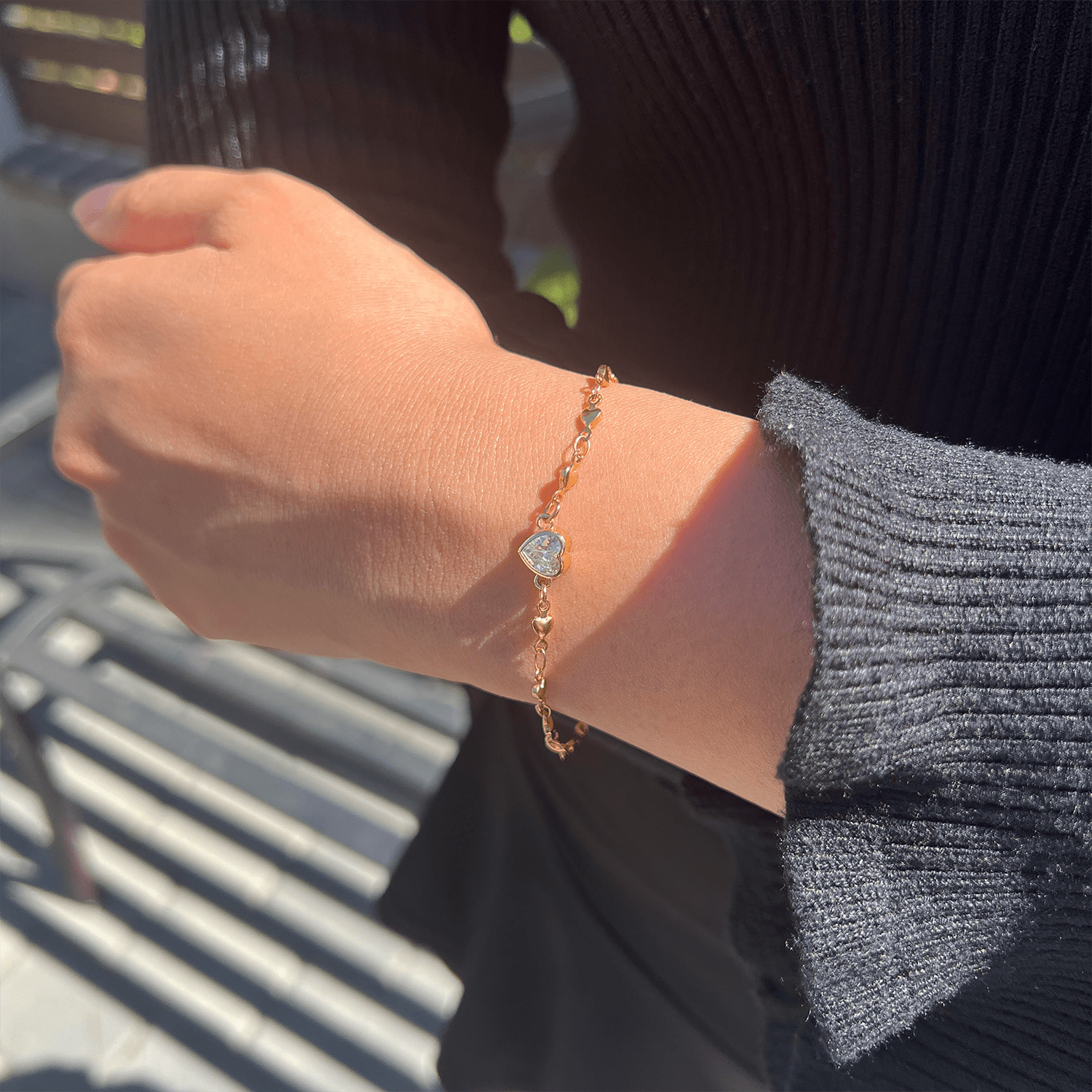 DAINTY { GOLD } SOFT LOVER BRACELET - Usagi x Usagi, LLC - Jewelry