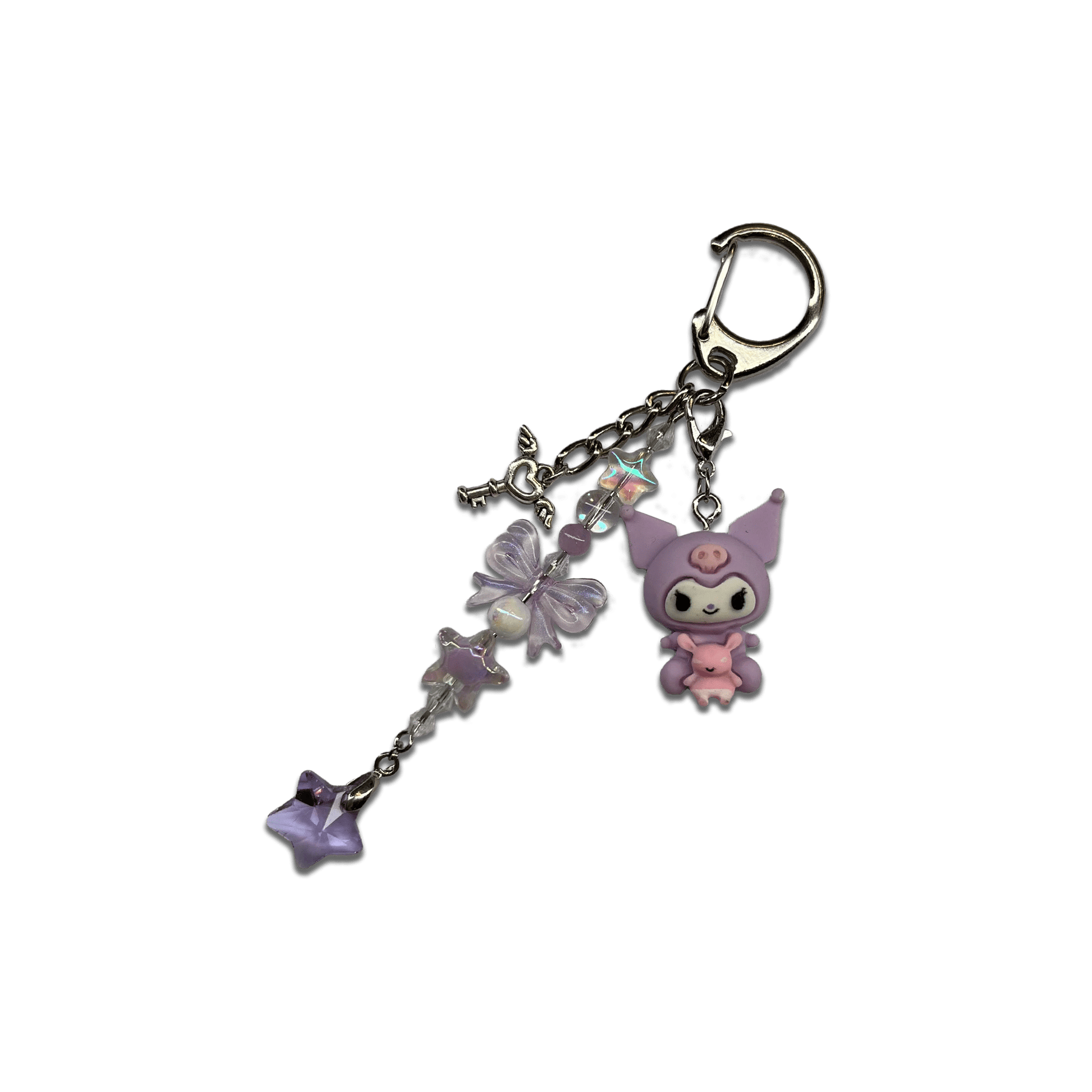 DARK LOLITA BUNNY { PURPLE } SPECIALTY KEYCHAIN - Usagi x Usagi, LLC - Keychains