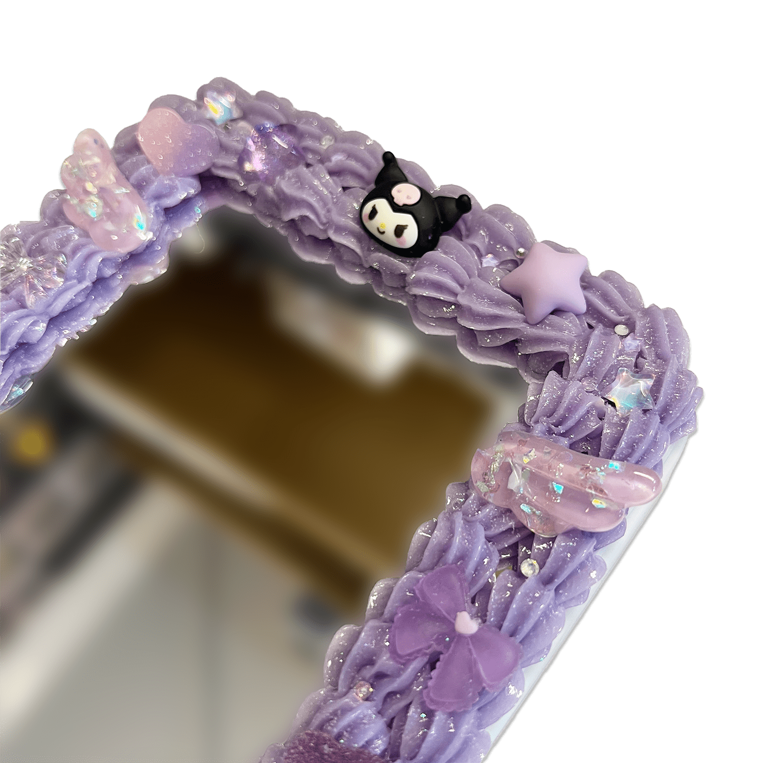 DARK LOLITA WHIPPED { LAVENDER CREAM } DECODEN MIRROR - Usagi x Usagi, LLC - Accessories