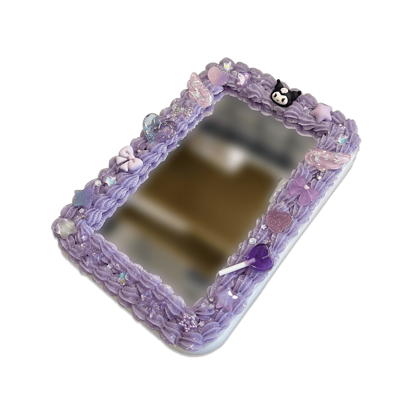 DARK LOLITA WHIPPED { LAVENDER CREAM } DECODEN MIRROR - Usagi x Usagi, LLC - Accessories