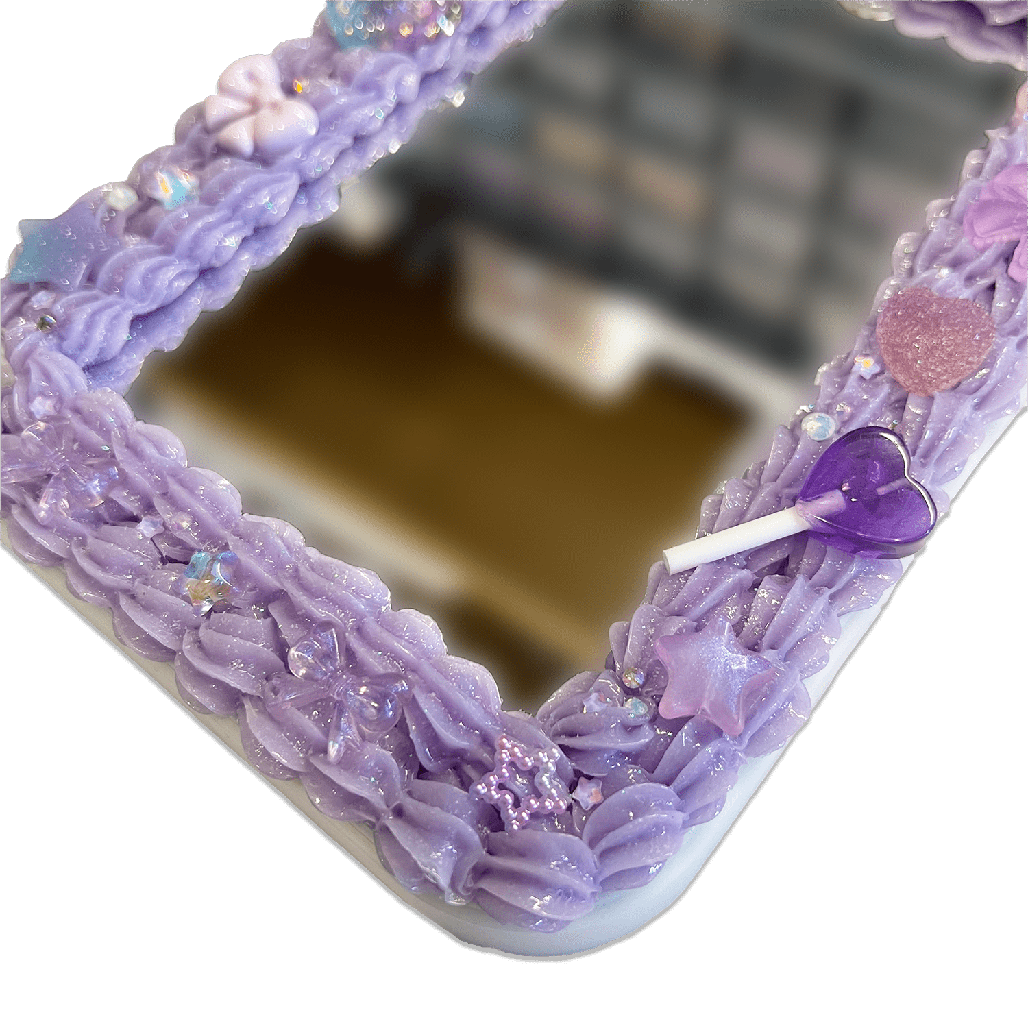 DARK LOLITA WHIPPED { LAVENDER CREAM } DECODEN MIRROR - Usagi x Usagi, LLC - Accessories