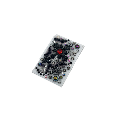 GOTHIC PRAYER { MINI } BLACK DECODEN POCKET MIRROR