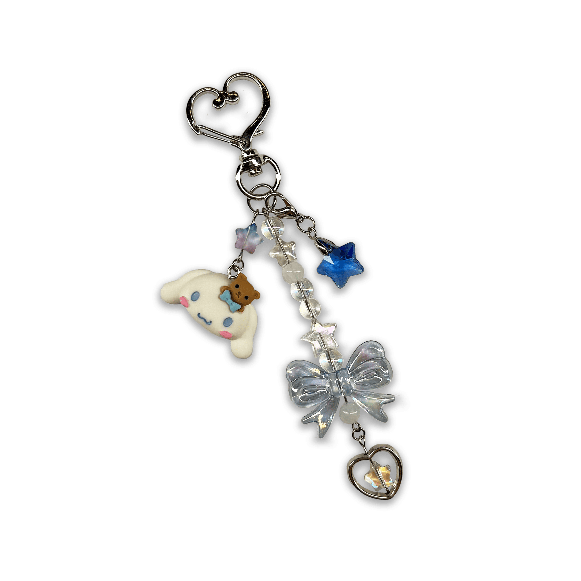 DREAMY PUPPY SPECIALTY KEYCHAIN — kawaii Keychains by Usagi x Usagi, LLC, cute decorative accessory