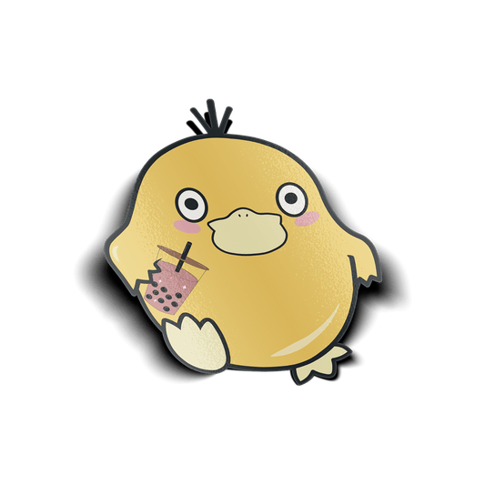 DUCKY WITH BOBA VINYL STICKER - Usagi x Usagi, LLC - Stickers