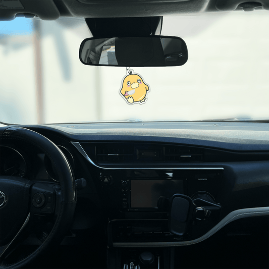 DUCKY WITH KNIFE CAR AIR FRESHENER - BLACK ICE - Usagi x Usagi, LLC - Air Freshener