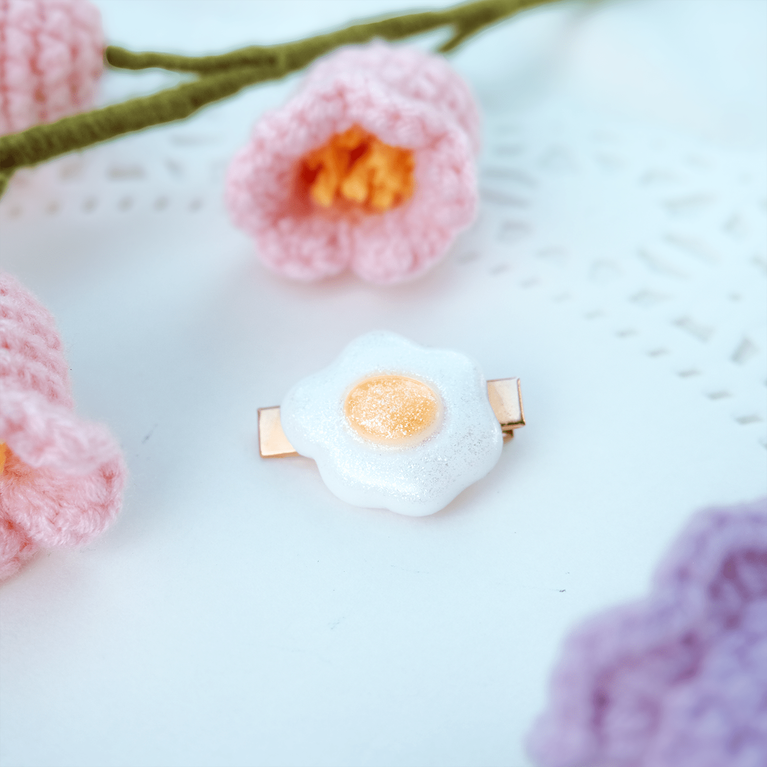 EGGIE HAIR CLIP - Usagi x Usagi, LLC - Accessories