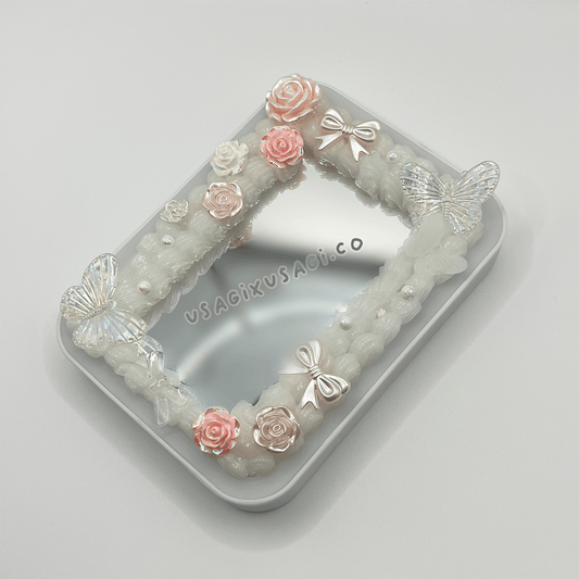 ENCHANTED FAIRY GARDEN LED WHIPPED DECODEN VANITY MIRROR - Usagi x Usagi, LLC - Accessories