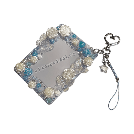 FAIRY GARDEN { PEARLY WHITE + BLUE } DECODEN TOPLOADER - Usagi x Usagi, LLC - Accessories