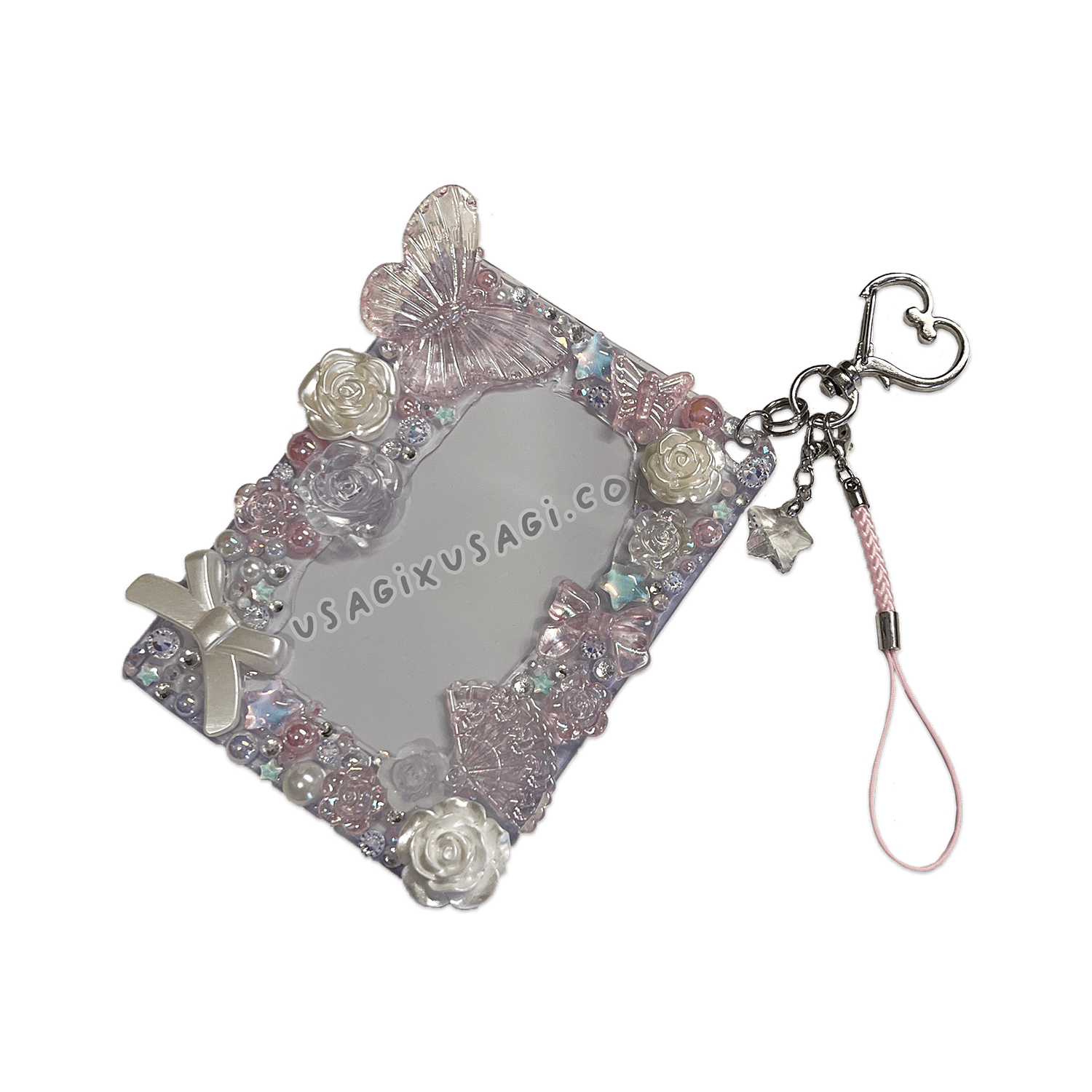 FAIRY GARDEN { PEARLY WHITE + PINK } DECODEN TOPLOADER - Usagi x Usagi, LLC - Accessories