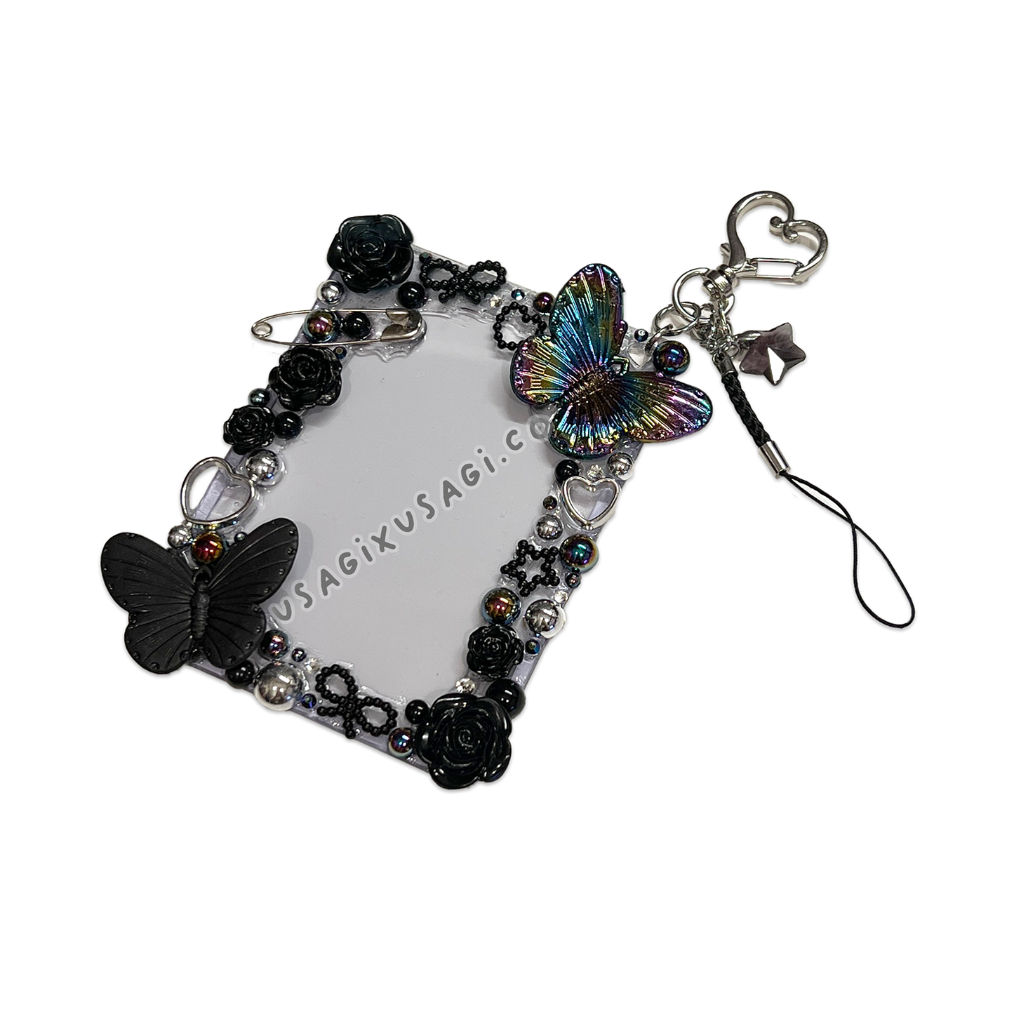 METAL FAIRY GARDEN { BLACK } DECODEN TOPLOADER