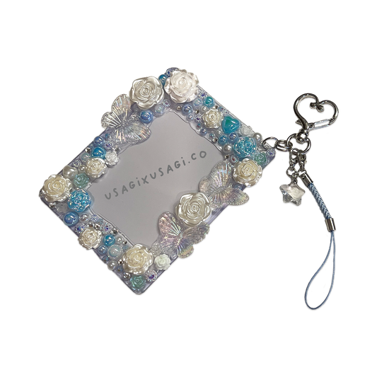 FAIRY GARDEN { PEARLY WHITE + BLUE } DECODEN TOPLOADER