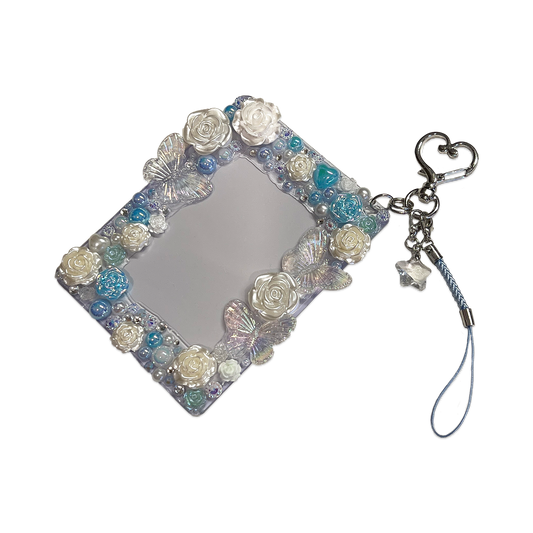 FAIRY GARDEN { PEARLY WHITE + BLUE } DECODEN TOPLOADER