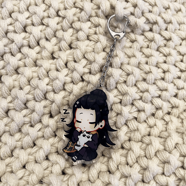 CURSED CULT KING ACRYLIC KEYCHAIN – Usagi x Usagi, LLC