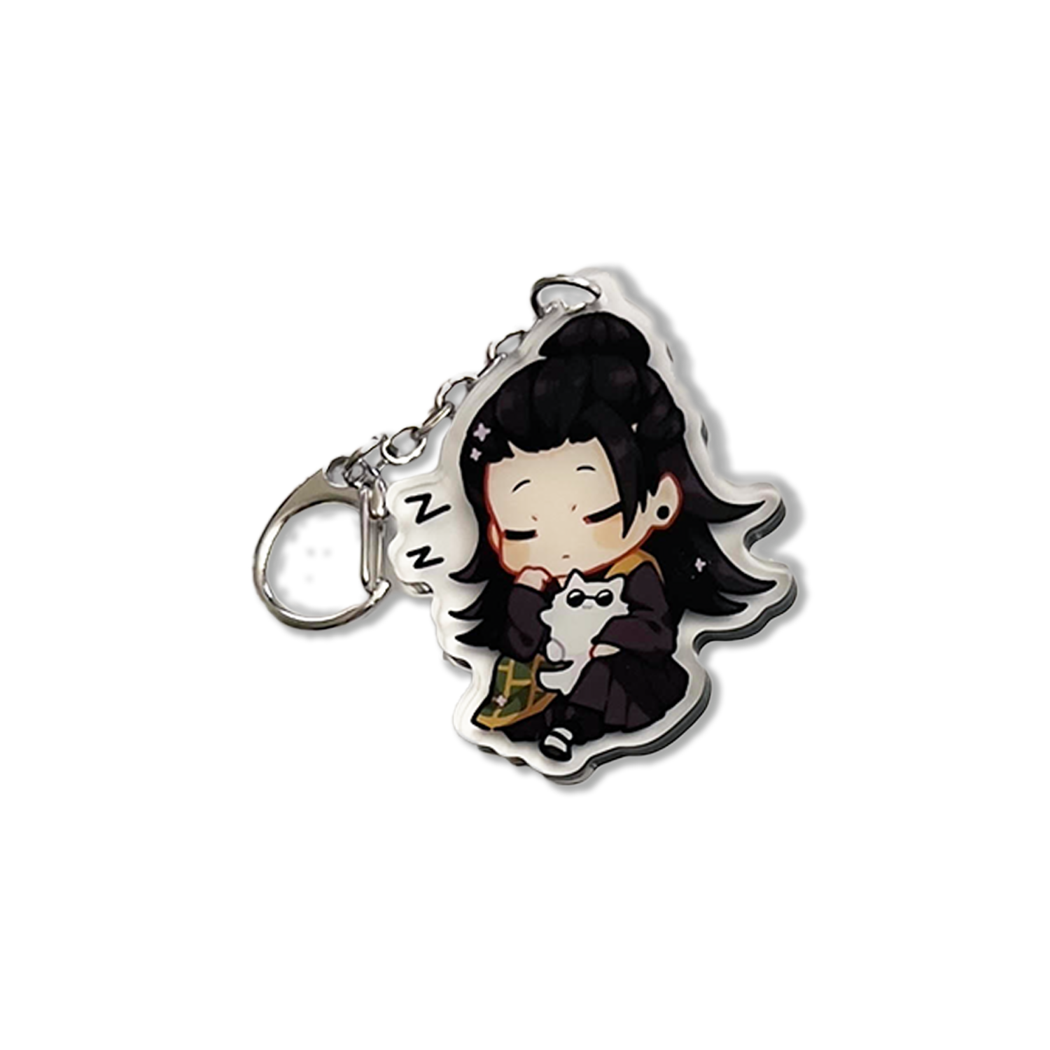 Jujutsu Kaisen Keychain Itadori Yuji Gojo Satoru Acrylic Double-sided  Pendant Anime Cartoon Jewelry Keyring Accessories