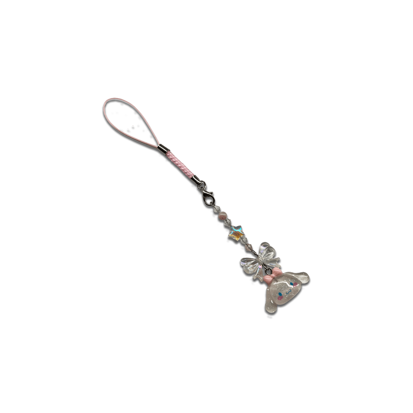 GLITTERY DREAMY PUPPY SPECIALTY PHONE CHARM - Usagi x Usagi, LLC - Keychains