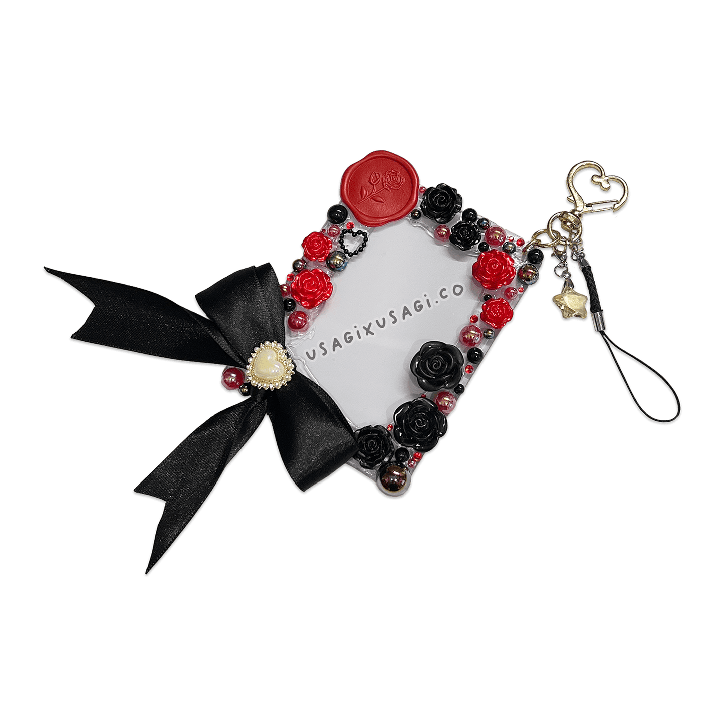 GOTHIC LOLITA GARDEN { RED } DECODEN TOPLOADER - Usagi x Usagi, LLC - Accessories