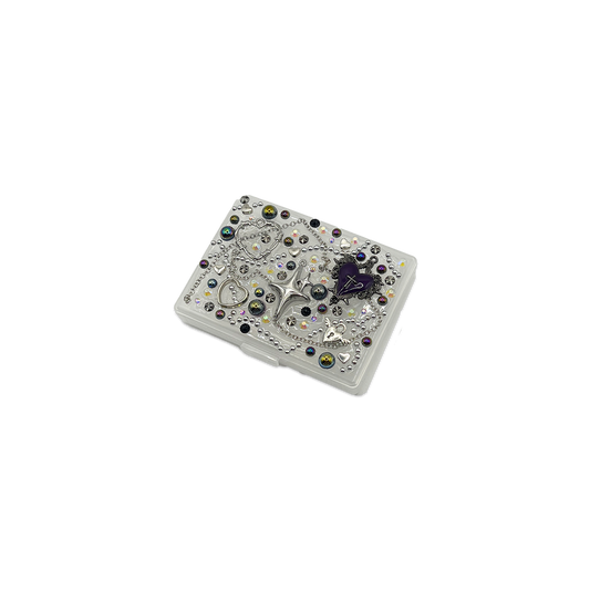 GOTHIC HEARTS TRINKET BOX - ADJUSTABLE POCKETS