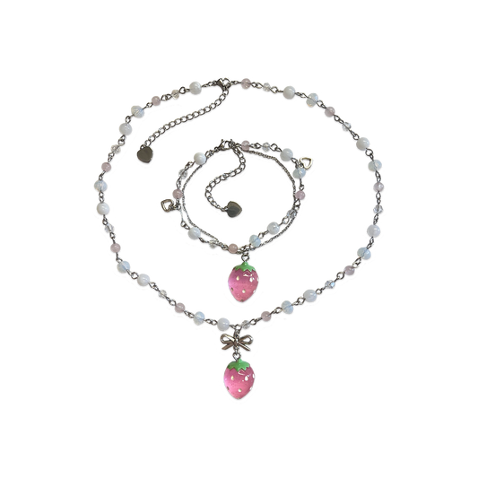 NANA KOMATSU / HACHI { NANA-INSPIRED } NECKLACE & BRACELET - JEWELRY SET