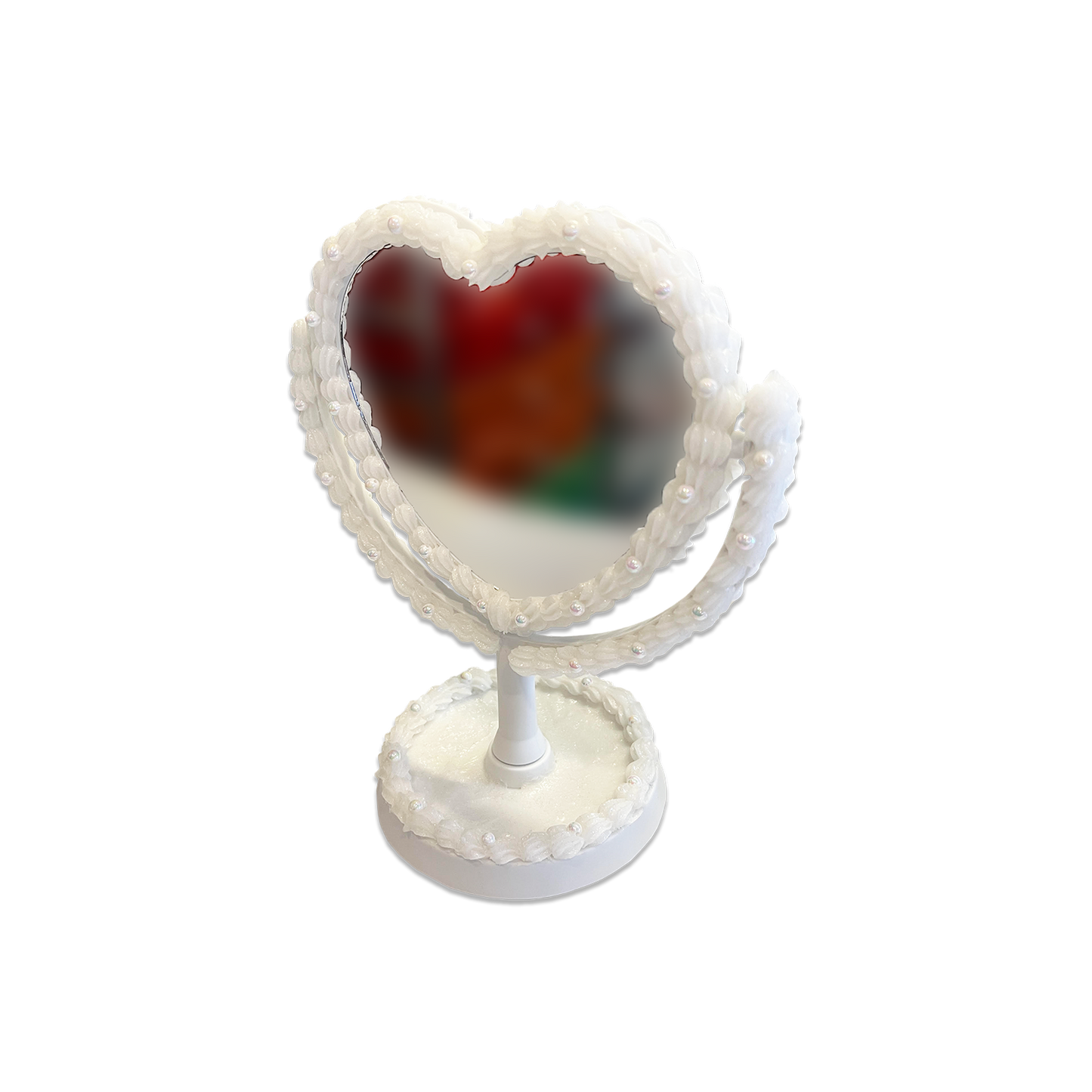 STRAWBERRIES & CREAM HEART WHIPPED DECODEN MIRROR