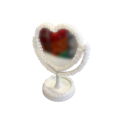 STRAWBERRIES & CREAM HEART WHIPPED DECODEN MIRROR