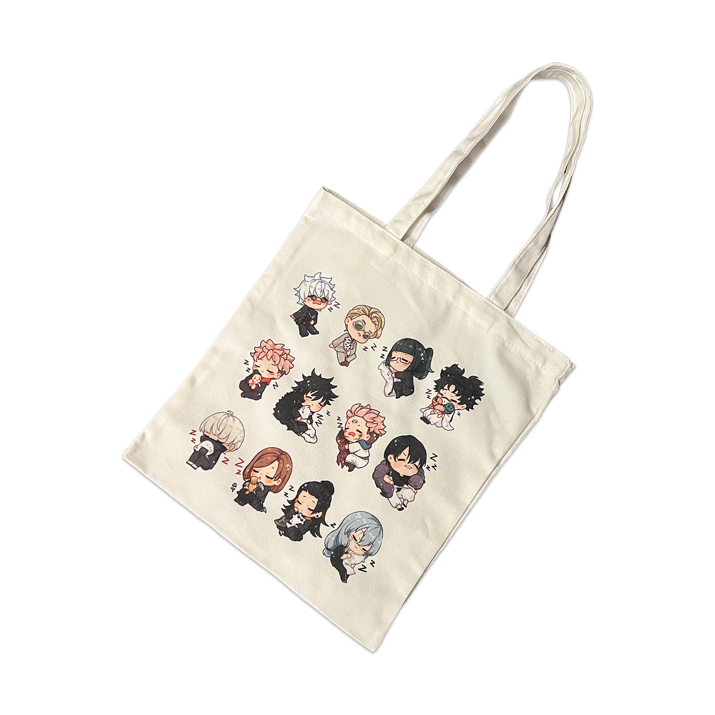 SLEEPY CURSED FRIENDS TOTE BAG { UPDATED }