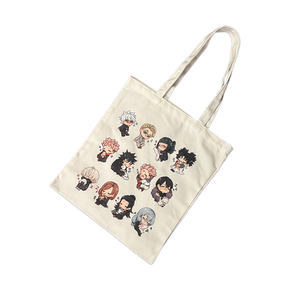 SLEEPY CURSED FRIENDS TOTE BAG { UPDATED }