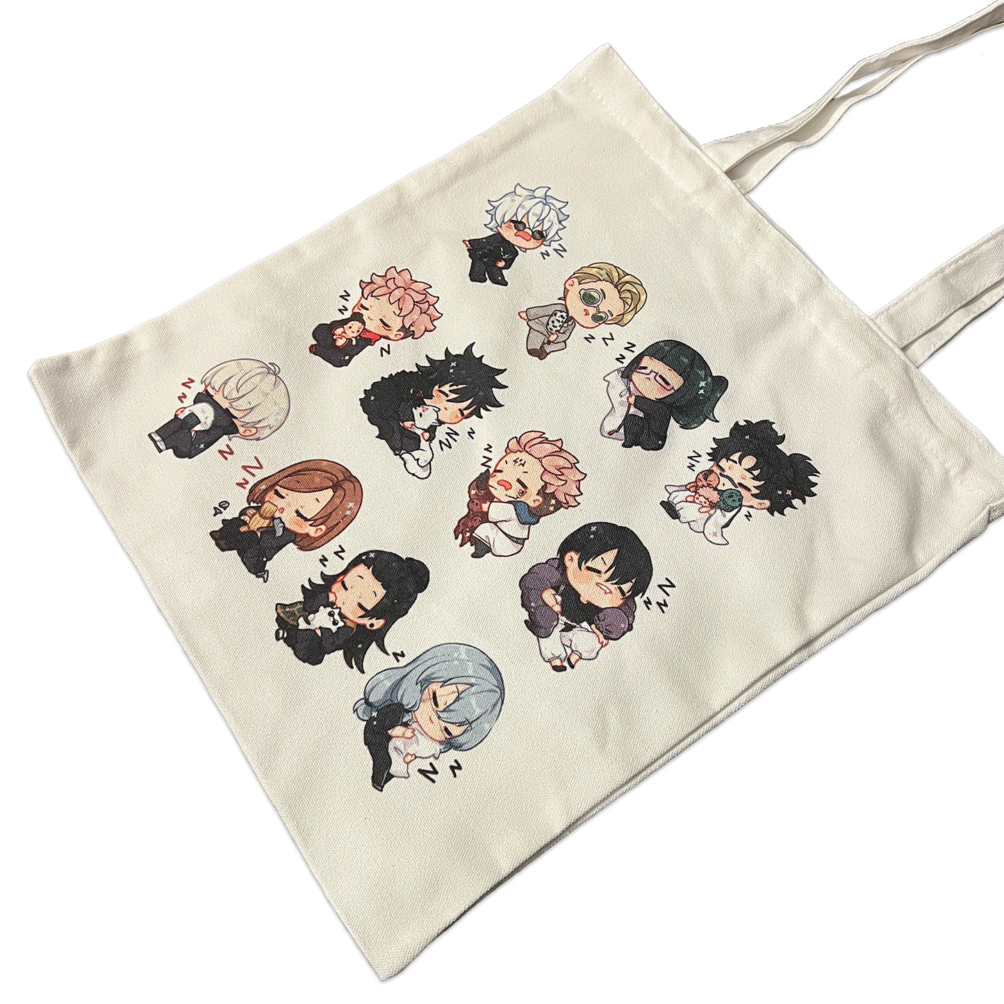 SLEEPY CURSED FRIENDS TOTE BAG { UPDATED }