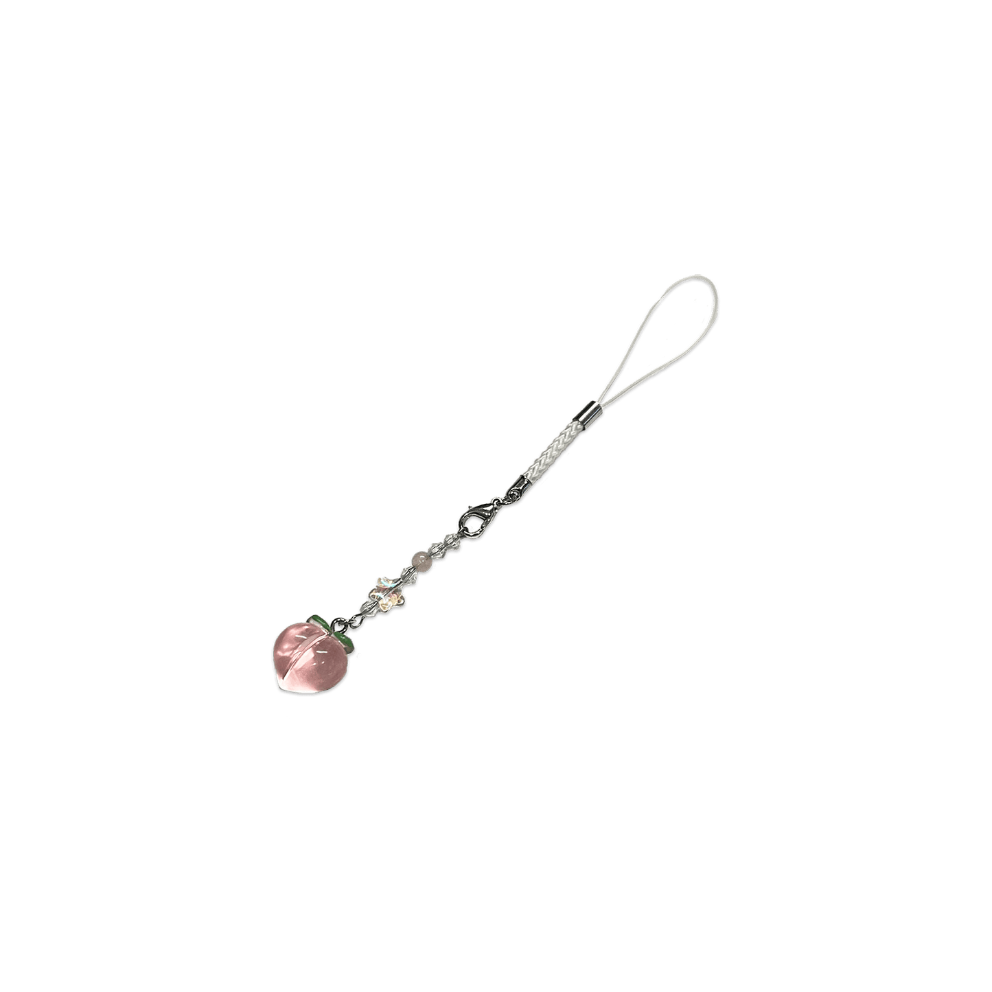 JUST PEACHY PHONE CHARM - Usagi x Usagi, LLC - Keychains