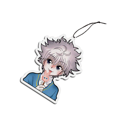 KILLUA ICE CREAM CAR AIR FRESHENER { HxH } - LITCHI - Usagi x Usagi, LLC - Air Freshener