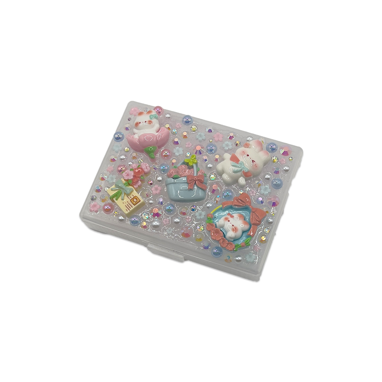 KITTEN BOUQUET TRINKET BOX - ADJUSTABLE POCKETS