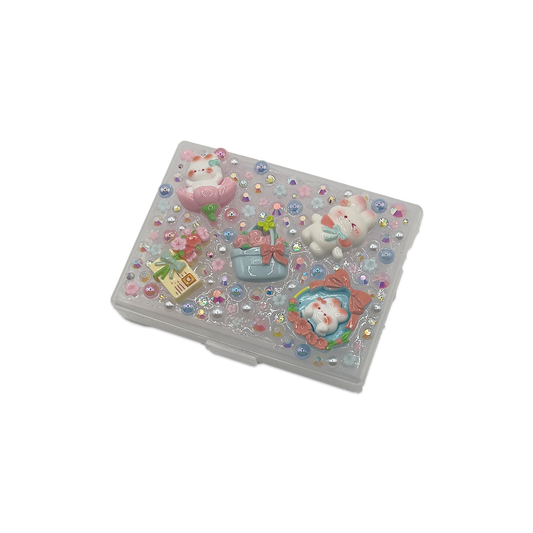 KITTEN BOUQUET TRINKET BOX - ADJUSTABLE POCKETS