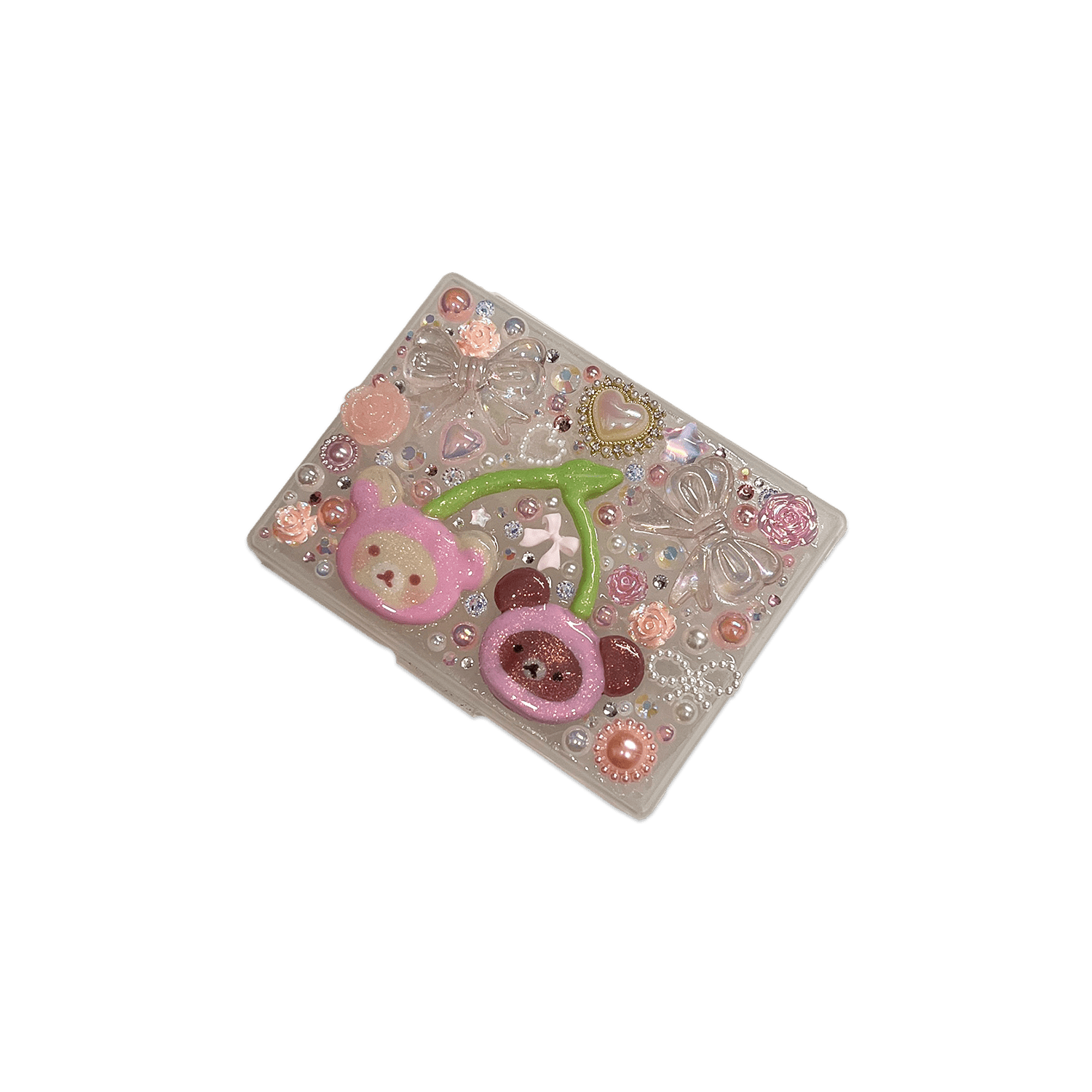 KUMA BESTIES CHERRY TRINKET BOX - ADJUSTABLE POCKETS - Usagi x Usagi, LLC - Accessories