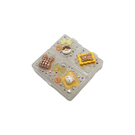 BAKERY FRIENDS DECODEN TRINKET BOX - 3 POCKET