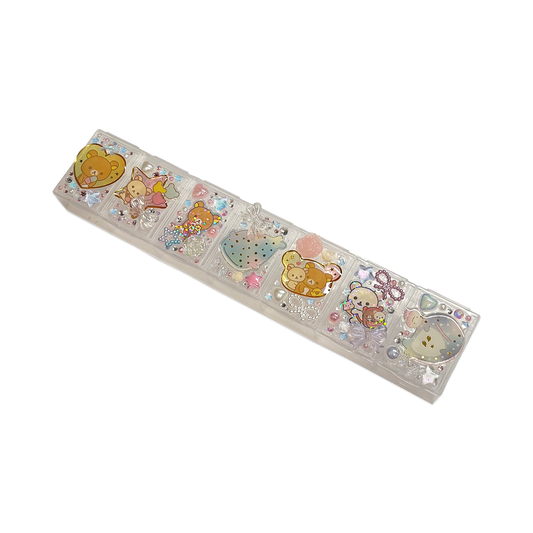 KAWAII BEAR FRIENDS DECODEN TRINKET BOX - WEEKLY ( 7 DAYS )